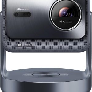Hisense C2 Ultra, Triple Laser Smart Portable Projector, 4K UHD, 3,000 Lumens, 65” – 300”, Dolby Vision, IMAX Enhanced, Sound by JBL, Netflix Included, Designed for Xbox, Optical Zoom