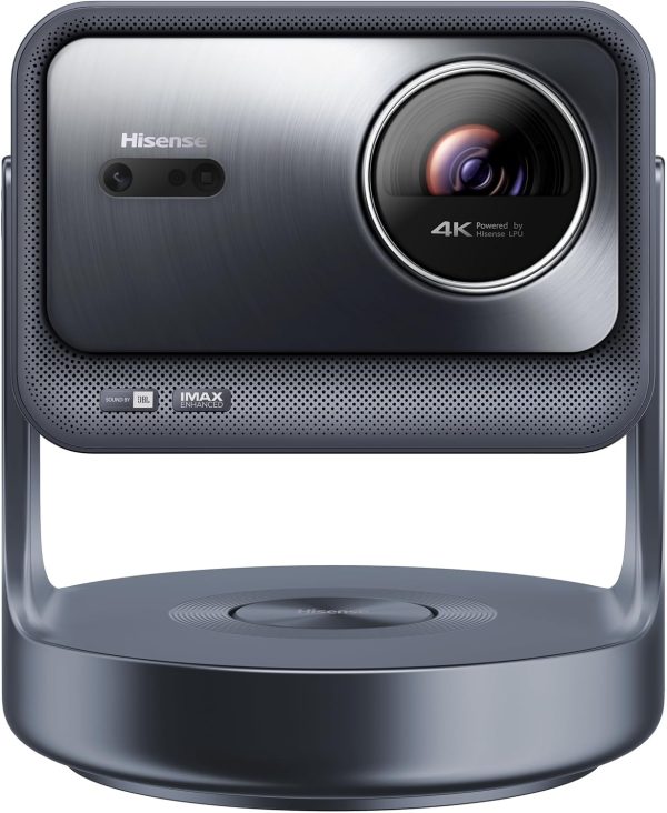 Hisense C2 Ultra, Triple Laser Smart Portable Projector, 4K UHD, 3,000 Lumens, 65” – 300”, Dolby Vision, IMAX Enhanced, Sound by JBL, Netflix Included, Designed for Xbox, Optical Zoom
