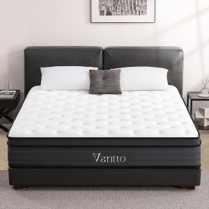 Full Size Mattress, 12 Inch Memory Foam Hybrid Mattress in a Box with Pocket Springs for Motion Isolation Pressure Relief, 100 Nights Trial, CertiPUR-US