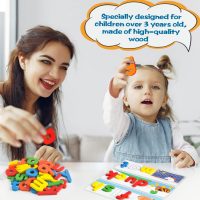 Learning Educational Toys for 2 3 4 5 6 Years Old Boys Girls, See & Spell Matching Letter Game with Alphabet Cards for Kids, Preschool CVC Word Builders Toy, Christmas Birthday Gifts for Age 2-4 4-6 - Image 5