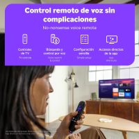 Roku Streambar 4K HDR Streaming Device & Premium Soundbar All in One (Spanish Edition) | Roku Streambar Dispositivo 4K HDR de Streaming y barra de sonido Premium Todo en uno con Control remoto de voz - Image 4