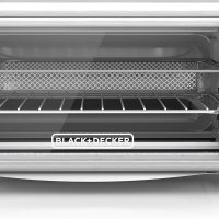 BLACK+DECKER Crisp 'N Bake Air Fry Countertop Convection Toaster Oven, XL Capacity, 8-Slice, 5-in-1, Fits 9” x 13” pan,12” Pizza, 60-Min Timer, Bake, Broil, Air Fry, Toast, Keep Warm, Stainless Steel - Image 9