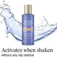 Neutrogena Gentle Oil-Free Eye Makeup Remover & Cleanser for Sensitive Eyes, Non-Greasy Makeup Remover, Waterproof Mascara Remover, Dermatologist & Ophthalmologist Tested, 5.5 fl. oz - Image 6