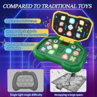 Handheld Dance Game,4 Mode,999 Level,Sensory Toys,Fast Puzzle Game,ADHD,Pop Fidget Toys for Kids Age 6-12,Birthday Gifts for Girls and Boys (Green) - Image 5
