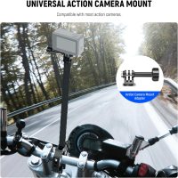 Neewer Action Camera Mount Kit with Super Clamp, Soft Tube, Adapter, Phone Holder for Flat/Round Surfaces, Compatible with GoPro, Insta360, DJI Action Camera, Smartphone - Image 3
