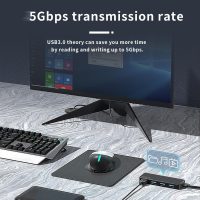 USB 3.0 Hub, 4 Port USB Hub Splitter,Portable USB Adapter Mini Multiport Expander for Desktop, Laptop, Xbox, Flash Drive, HDD, Console, Printer, PC, Keyboards, HP, Dell - Image 4
