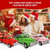 Little Blue Truck Toy for Kids Ages 2 3 4 5 6 7 8 Year Old Boys Girls,1:32 Alloy Kids Car Toy Driveable,Car Door Can Open,Toy Trucks for Toddlers Easter Christmas Birthday Gifts - Image 7
