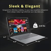 Lenovo New Business Ideapad Laptop with Microsoft Office, AMD Ryzen 5 5625U (Outperforms i7-1260U), 15.6" FHD TN Anti-Glare Display, 16GB RAM, 1TB SSD, Backlit Keyboard, Windows 11 Pro, WOWPC USB - Image 7