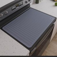Stove Top Covers for Electric Stove, Food Grade Heavy Duty Silicone Glass Stove Top Cover Protector, Induction Cooktop Protector, Heat Resistant Range Ceramic Stove Top Covers Mat, Oven Cover - Image 5