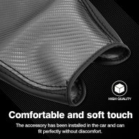 Autorder Center Console Cover for 2016-2020 2021 2022 Honda HR-V HRV Accessories Carbon Fiber Armrest Cover Anti-Scratch Middle Console Pad Leather Armrest Protector - Image 7