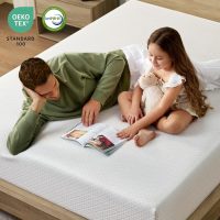 Rolanstar Twin Size Mattress, 6 Inch Gel Memory Foam Mattress in a Box, Fiberglass Free, Breathable for Cooler Sleep Supportive & Pressure Relief, CertiPUR-US Certified, White - Image 7