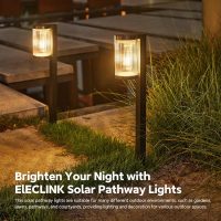 Solar Pathway Lights Outdoor, 6 Pack Upgraded Outdoor Solar Lights for Outside Super Bright Up to 12Hrs, IP65 Waterproof Solar Garden Lights for Yard Path Walkway Decor Landscape Lighting - Image 6