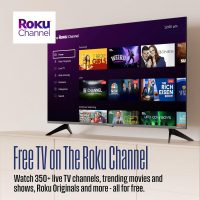 Westinghouse Edgeless Roku TV - 43 Inch Smart Television, 4K LED UHD w/HDR 10, Wi-Fi & Mobile App Connectivity, Flat Screen Compatible w/Apple AirPlay, Alexa, & Google Assistant - Image 9