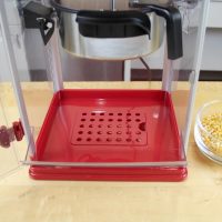 West Bend Stir Crazy Movie Theater Popcorn Popper, Gourmet Popcorn Maker Machine with Nonstick Popcorn Kettle, Measuring Tool and Popcorn Scoop for Popcorn Machine, 4-Qt., Red - Image 7