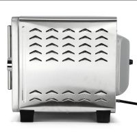 MegaChef 26.4 Quart French Door Multi-Function Stainless Steel Electric Toaster Oven with Temperature & Timer Control and Broil, Bake & Toast Functions - Image 3