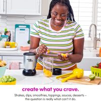 Magic Bullet Blender, Small, Silver, 11 Piece Set - Image 7