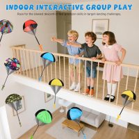 Parachute Toy for Kids, Outdoor Toys Flying Parachute Men, Inside & Outside Toys for or 3 4 5 6 7 8 9 10 11 12 Year Old, Thanksgiving Day for Boy Girl 4-8 Year Old, Unique Boys Party Favors - Image 7