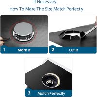 Stove Cover For 30 Inch LG Gas Range Model LGLDG4315 LRG4115 LRG4113 LDG4313 LRGL5825 LRGL5925 LSGL6335DF, Upgraded 0.4MM Thickness Reusable Stove Burner Covers For LG Stove Protector - Image 5
