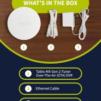 Tablo TV 4th Gen 2-Tuner Over-The-Air (OTA) DVR - Watch, Pause & Record Live TV, News, Sports & Movies Throughout Your Home Over Wi-Fi - Pairs w/Any TV Antenna - 50+ Hrs Recording - No Subscriptions - Image 9