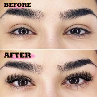 280Pcs Wispy Individual Lashes DIY Eyelash Extensions 8-16MM D-Curly Lash Extensions Lash Clusters 80D Cluster Eyelashes DIY at Home by ALICE - Image 5