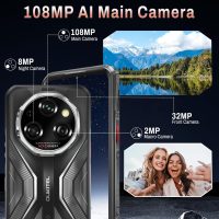 OUKITEL WP55 Pro 5G Rugged Smartphone Unlocked Android 15, 48GB+512GB/TF 2TB CellPhones, 11000mAh(33W) Battery, 6.6" FHD+120HZ Display, 108MP Camera, 5G Dual SIM Phone, NFC/GPS/OTG/IP68/IP69K - Image 6