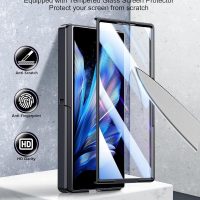 SPIDERCASE Only Designed for Samsung Galaxy Z Fold 7 Case,Built-in [Screen Protector] [Hinge Protection] [Kickstand] Full Body Protective Phone Case for Galaxy Z Fold 7 - Black - Image 6