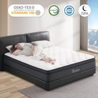 Full Size Mattress, 12 Inch Memory Foam Hybrid Mattress in a Box with Pocket Springs for Motion Isolation Pressure Relief, 100 Nights Trial, CertiPUR-US - Image 6