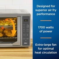 Oster Air Fryer Oven 10-in-1 Countertop Toaster Oven with XL Capacity & French Doors, Stainless Steel - Image 6