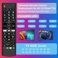 Replacement Remote Control for LG TV Remote AKB75095307 Universal for LG Smart TV Remote Compatible with All Models LCD LED OLED 3D HDTV Smart TVs with Netflix Prime Video Shortcut Buttons - Image 2