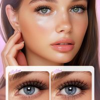 NAGARAKU Bottom Eyelash Extensions Individual Lashes Classic Single Matte Black Soft Natural Faux Mink False Lashes 12 rows (0.10mm J curl 5-8mm Mix Tray) - Image 8