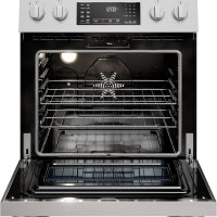 Kenmore Front Control Electric Range Oven with 5 Cooktop Elements with 7 Cooking Power Options, True Convection, Steam and Self Clean, Freestanding Oven, 4.8 cu. ft. Capacity Stainless Steel - Image 5