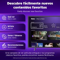 Roku Streambar 4K HDR Streaming Device & Premium Soundbar All in One (Spanish Edition) | Roku Streambar Dispositivo 4K HDR de Streaming y barra de sonido Premium Todo en uno con Control remoto de voz - Image 6