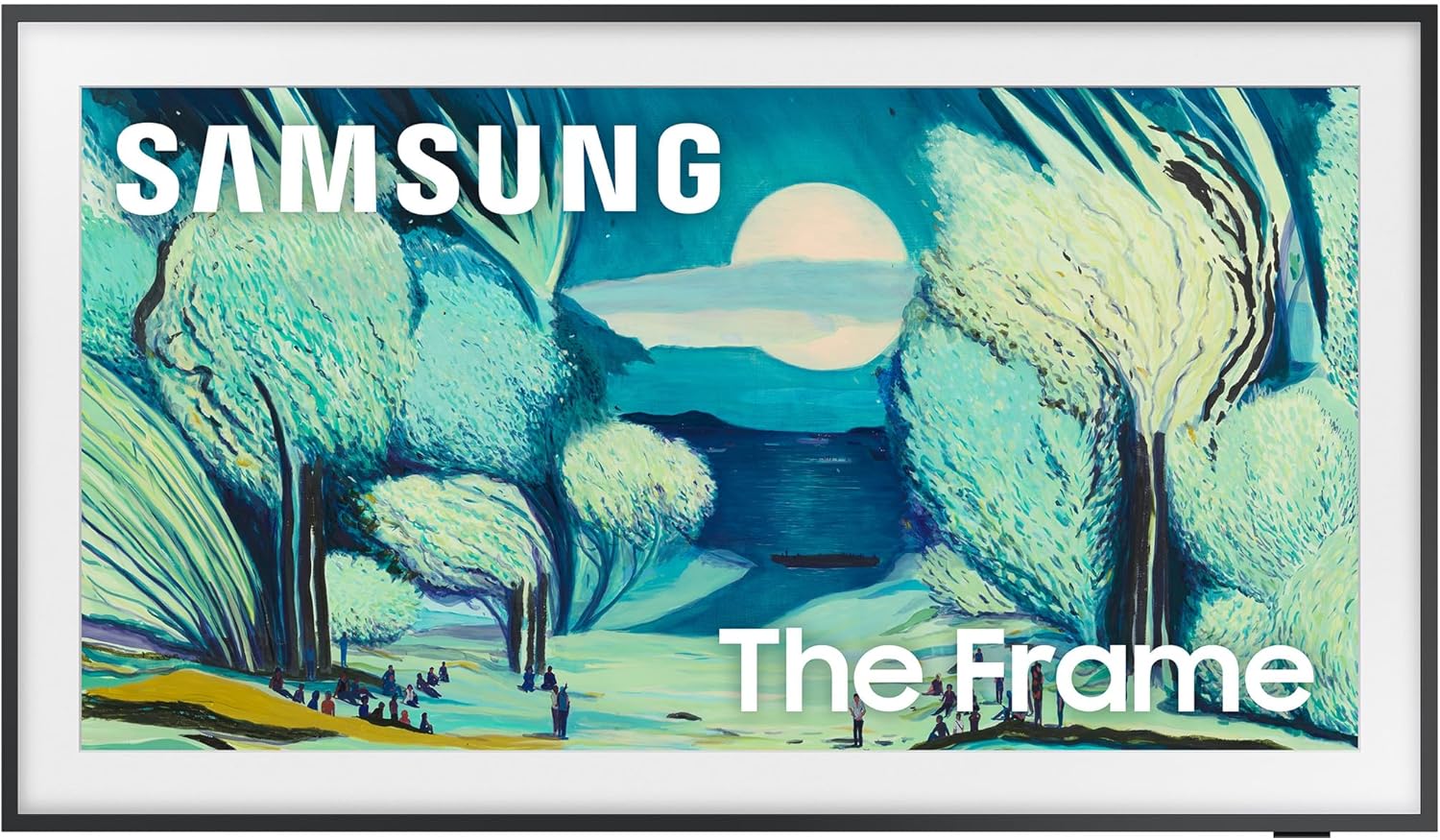 Samsung 65-Inch Class The Frame LS03F 4K QLED Smart TV (2025 Model) Modern Frame Design, NQ4 AI Gen2 Processor, Art Mode, Artful Picture Quality, Samsung Vision AI, Alexa Built-in