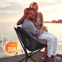 Portable Chairs for Adults Foldable, Fast Setup, Lightweight & Small Folding Chair with Cup Holder, Side Pocket and Carry Bag - Support 350 LBS - Image 6