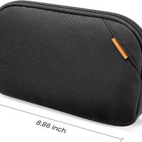 tomtoc Recycled Portable Storage Pouch Bag Case Accessories Organizer Compatible with MacBook Laptop Charger, Mouse, Cables and Hard Drive, Also for Smart Phone Accessories and Personal Items - Image 6