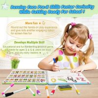 Preschool Learning Activities Educational Workbook - Toddler Prek Montessori Handwriting Practice Activity Tracing Toys Busy Book for Kids, Autism Learning Materials and ABC Learning Book - Image 2