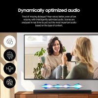 Samsung HW-B750D/ZA 5.1 ch Soundbar w/ Dolby Audio, Surround Sound expansion, Bass Boost, Adaptive Sound, DTS Virtual:X, Wireless Subwoofer, 2024 - Image 6
