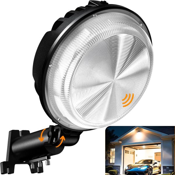150W 20000LM LED Barn Lights Outdoor, Dusk to Dawn Outdoor Lighting with 150° Adjustable Photocell, Pole Light 6500K Flood Light, IP66 Waterproof Area Street Light for Garage Warehouse Yard