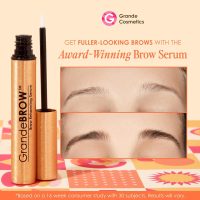 Grande Cosmetics GrandeBROW Brow Enhancing Serum For Fuller, Bolder, Looking Eyebrows - Brow Serum With Vitamins, Peptides, Antioxidants, Amino Acids, Cruelty-Free - Image 2