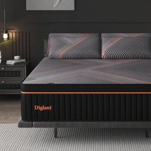 King Mattress, 14 Inch Plush Hybrid Mattress, Soft Memory Foam with Supportive Zone Pocket Coils for Pain Relief, King Size Edge Support, CertiPUR-US,None Fiberglass