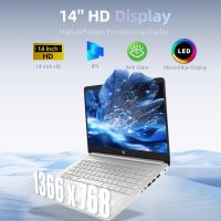 HP Laptop Computer for Student and Home Microsoft 365, 384GB Storage (128GB UFS + 256GB Hub Docking Set), Fast Intel Quad Core (Beat i3-1115G4), Light Weight, Fast Charge, Windows 11 S - Image 5