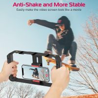 ULANZI U Rig Pro Smartphone Video Rig, Filmmaking Vlogging Case, Phone Video Stabilizer Grip Tripod Mount for Videomaker Film-Maker Video-grapher with Cold Shoe Mount for iPhone Samsung and More - Image 2