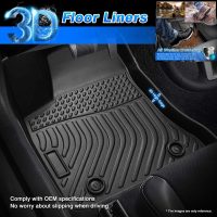 Cartist Floor Mats & Cargo Liner Custom Fit for Honda HR-V 2023 2024 2025 2026 /HR-V Hybrid 2023 2024 2025 2026 Accessories All Weather Cargo Liners Carpet Protection TPE Odorless - Image 2