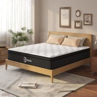 Queen Mattress, 12 Inch Queen Hybrid Mattress in a Box, Upgrade Individually Pocket Springs, Medium Firm, Pressure Relief, Breathable Comfort and Durable, CertiPUR-US Certified - Image 7