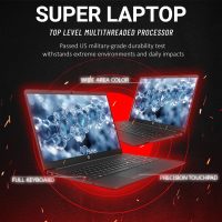 HP New Business Laptop with Microsoft Office, Intel Powerful Processor, 15.6" FHD LED Display, 16GB RAM, 512GB SSD, Ethernet RJ-45, Ultra Quiet Design, Long Battery Life, Windows 11 Pro, WOWPC USB - Image 3