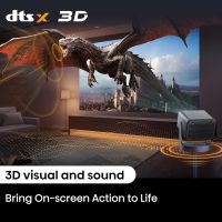 Hisense C2 Ultra, Triple Laser Smart Portable Projector, 4K UHD, 3,000 Lumens, 65” – 300”, Dolby Vision, IMAX Enhanced, Sound by JBL, Netflix Included, Designed for Xbox, Optical Zoom - Image 10