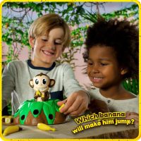 Banana Blast - Pull The Bananas Until The Monkey Jumps Game - Includes a Fun Colorful 24pc Puzzle by Goliath , Green - Image 5