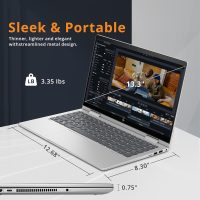 HP Envy x360 2-in-1 14" FHD Touchscreen Laptop, Intel i7-1355U, 16GB RAM, 1TB SSD, Backlit Keyboard, 5MP Camera, Fingerprint Reader, Wi-Fi 6E, Win 11, Silver - Image 8