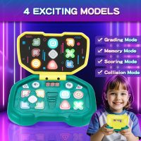Handheld Dance Game,4 Mode,999 Level,Sensory Toys,Fast Puzzle Game,ADHD,Pop Fidget Toys for Kids Age 6-12,Birthday Gifts for Girls and Boys (Green) - Image 3