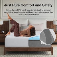 Novilla Queen Size Mattress, 14 inch Gel Memory Foam Mattress, Queen Mattresses for Cooling Night Sleep & Pressure Relief, CertiPUR-US Certified - Image 6